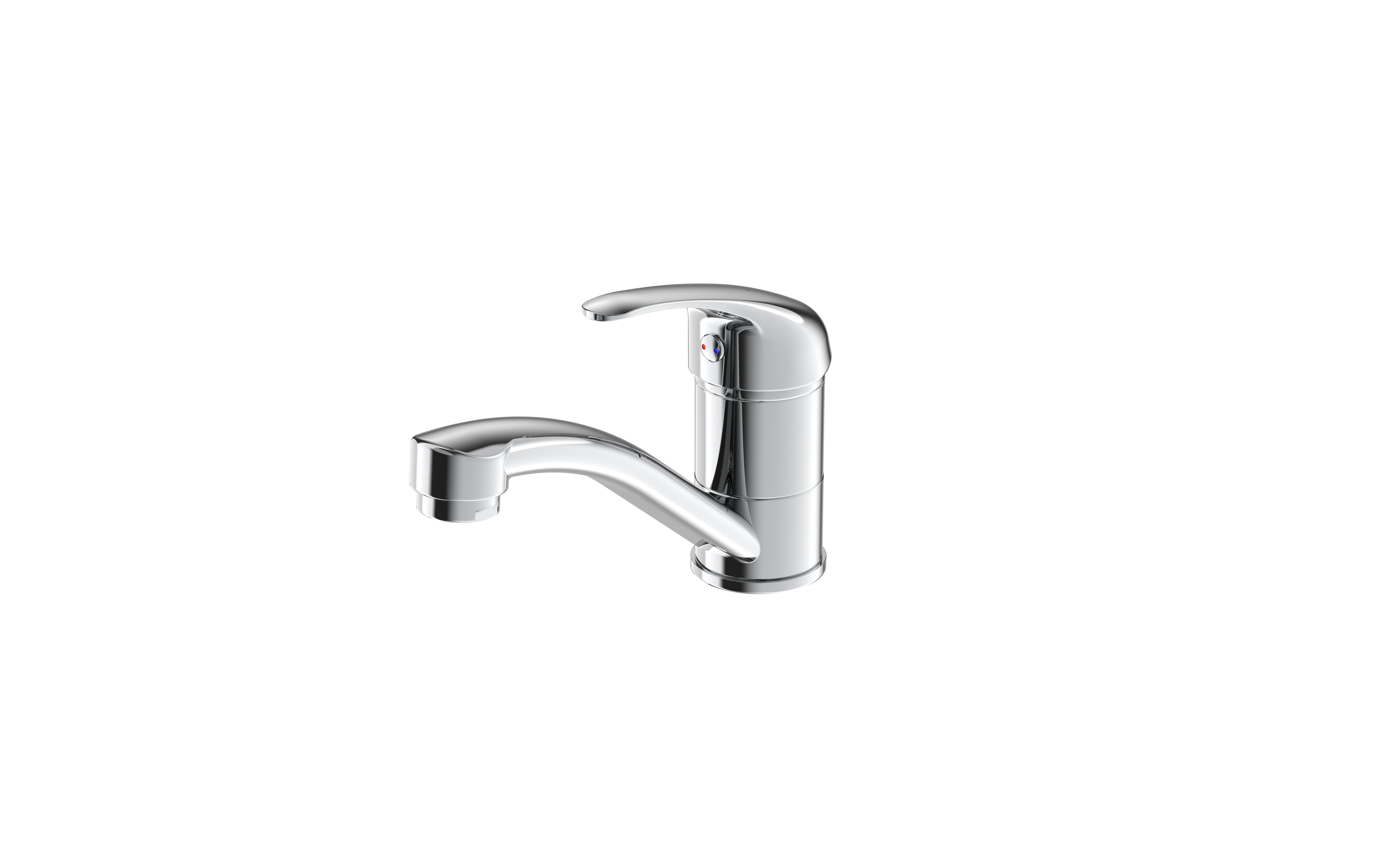 Смеситель для мойки и умывальника с коротким изливом Proma, CETUS, CSP0610B
