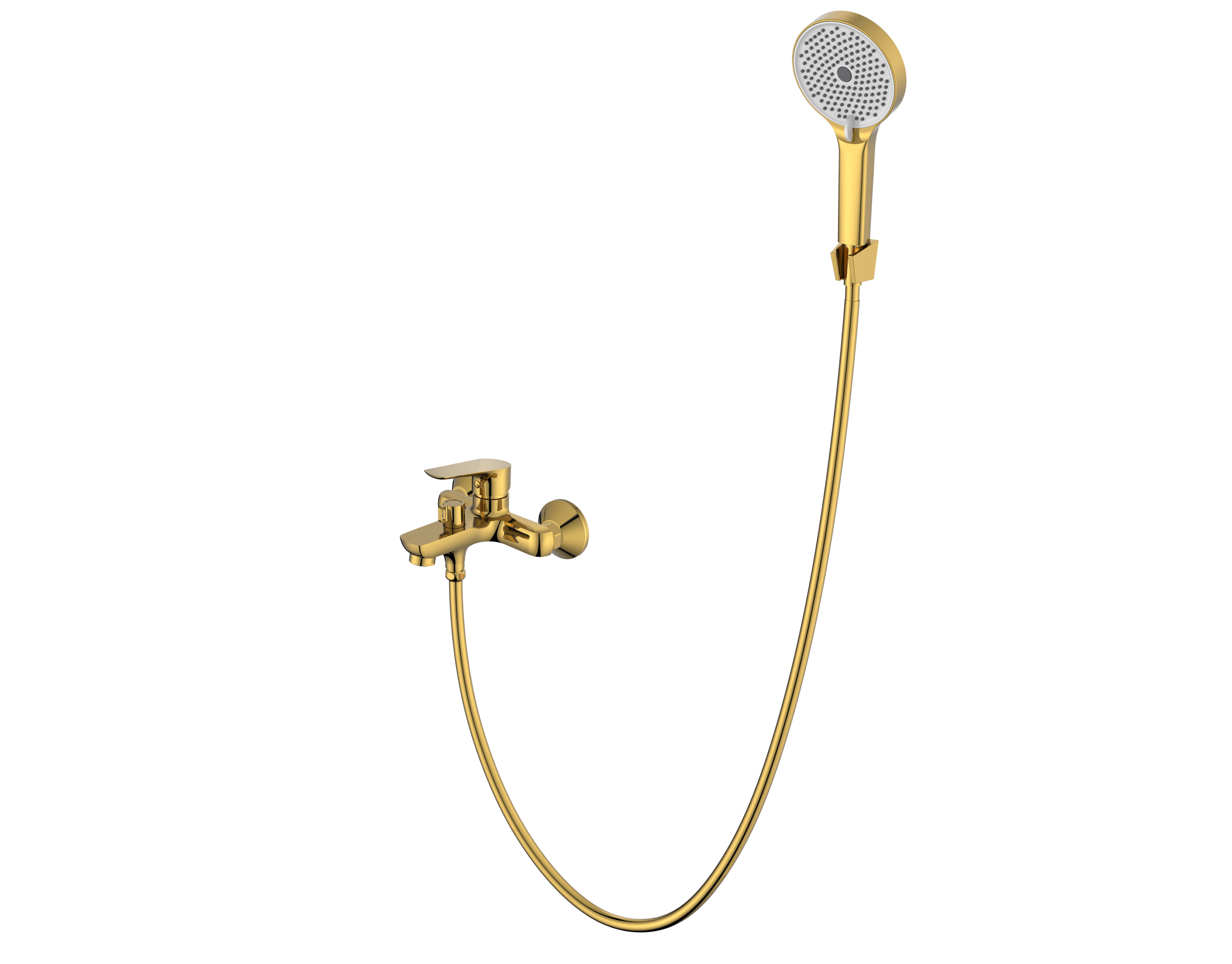 Смеситель для ванны, Alba Brushed Gold, CETUS, CSABGB128GY