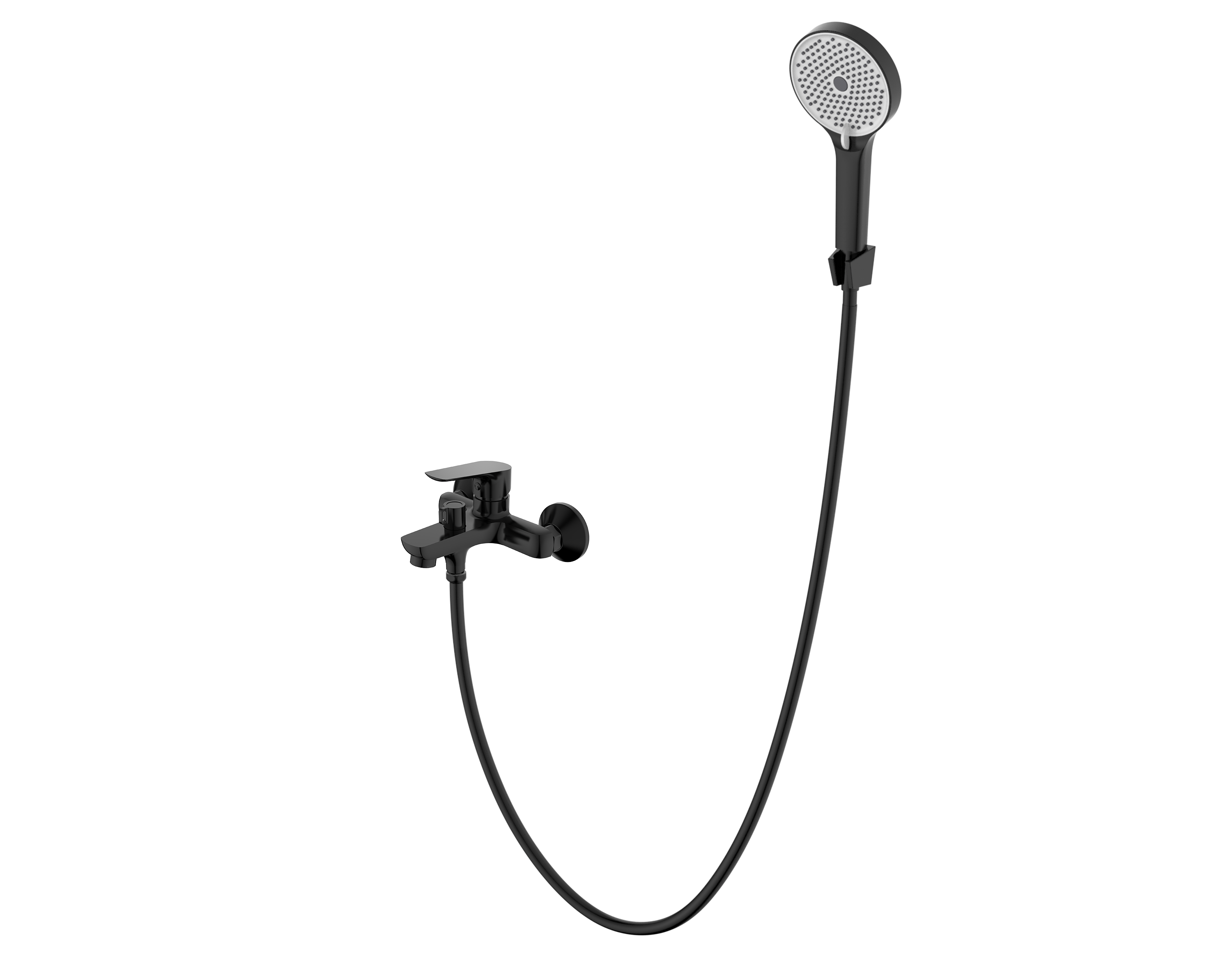 Смеситель для ванны, Alba Black, CETUS, CSABB128BS