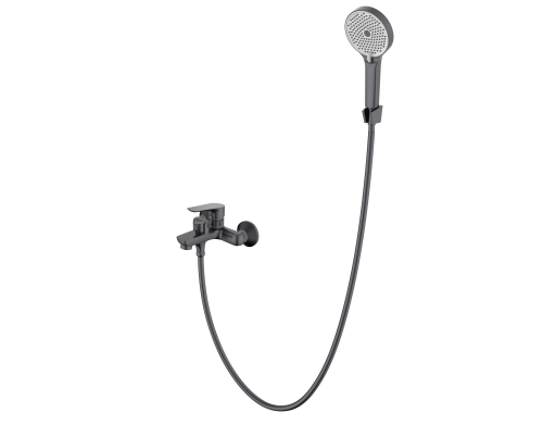 Смеситель для ванны, Alba Gun Grey, CETUS, CSAGB128QP