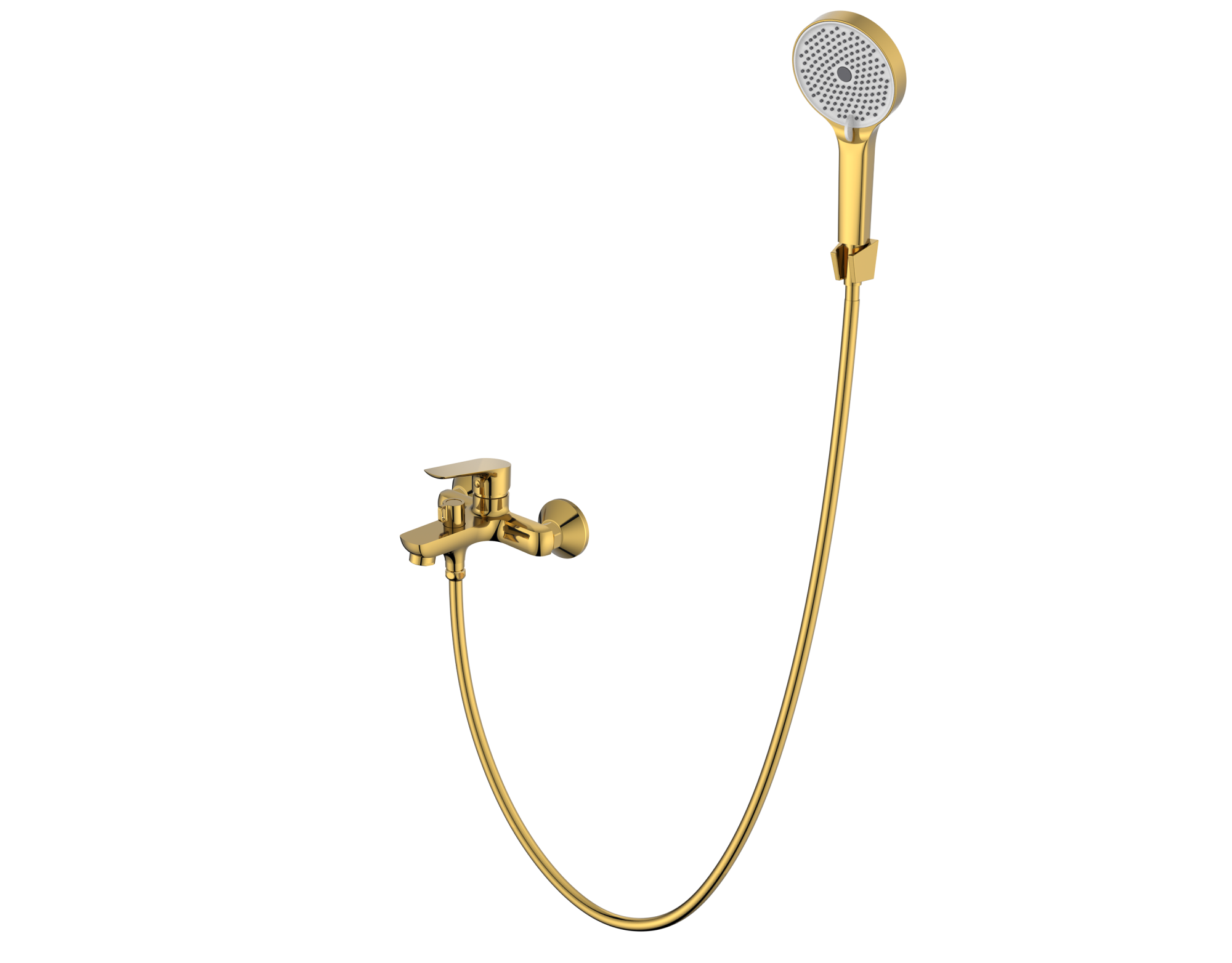 Смеситель для ванны, Alba Brushed Gold, CETUS, CSABGB128GY