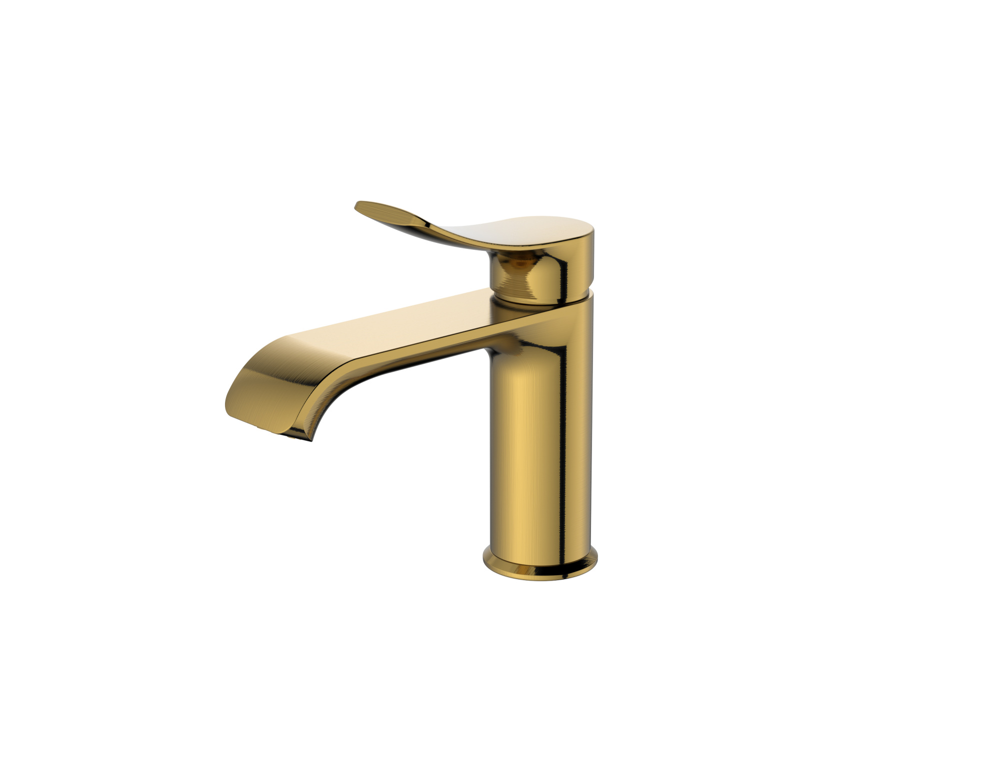 Смеситель для умывальника, Linea Brushed Gold, CETUS, CSLBGS553GY