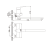 Смеситель для ванны с длинным изливом , Forma, CETUS, CSF2462163C-30F