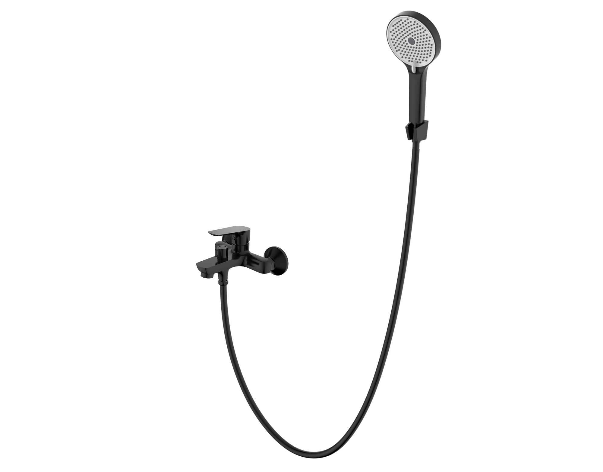 Смеситель для ванны, Alba Black, CETUS, CSABB128BS