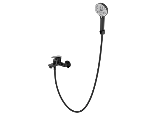 Смеситель для ванны, Alba Black, CETUS, CSABB128BS